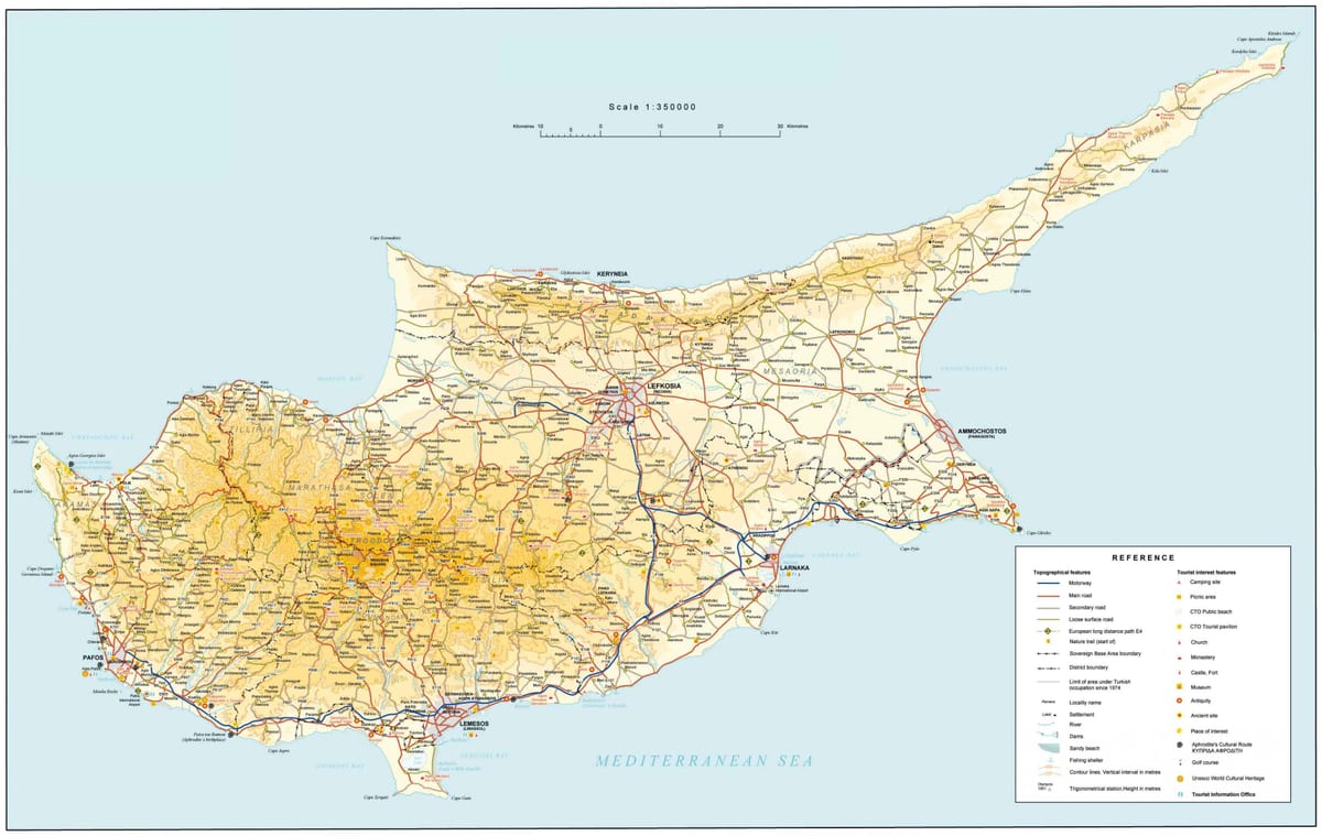 Mapa de e4 Xipre