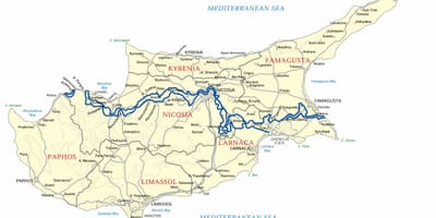 La universitat europea de Xipre mapa
